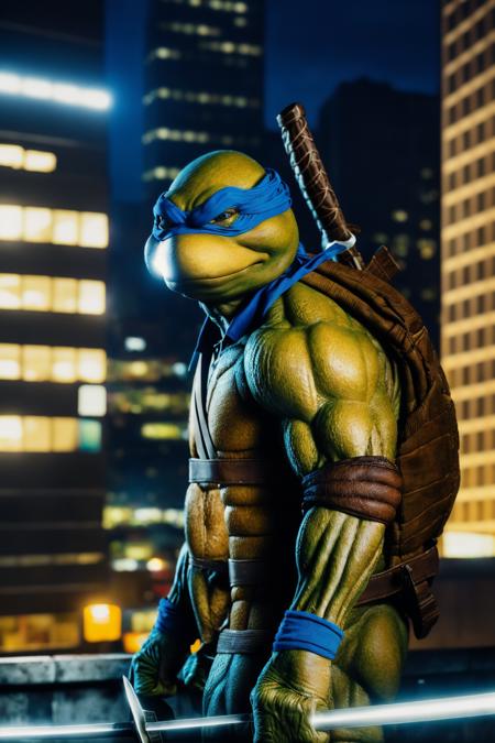 90s TMNT Leonardo - Realistic