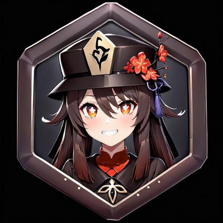 六角形徽章hexagon badge(A.31)