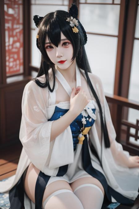 碧蓝 逸仙 膏发凝脂 Azur Lane Yat Sen