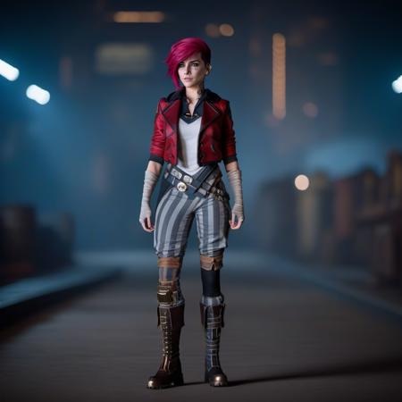Vi  - Arcane / League of Legends - Realistic Flux1.D &SDXL
