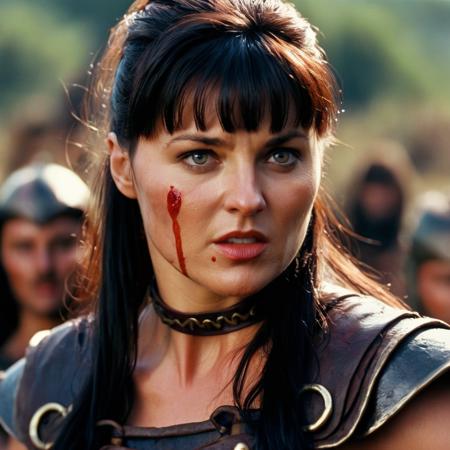 Xena: Warrior Princess 1995 XL + SD1.5 + F1D (Character based + Style)