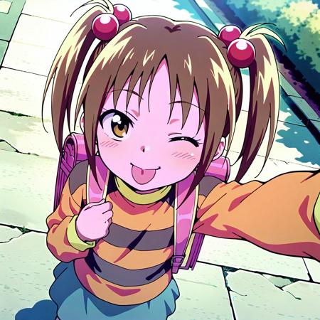 Shiori Tsukishima (Midori no Hibi) pony/illust