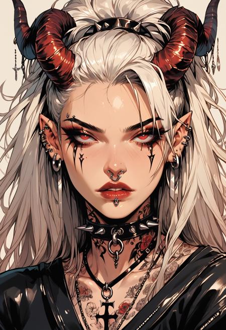 Goth Girl Aesthetic style [PonyXL]