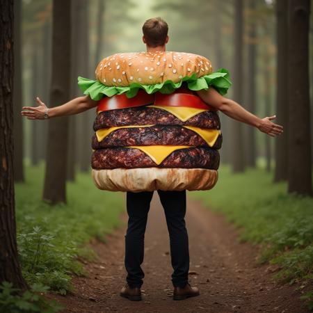 Hamburger Costume | Clothing S1