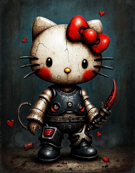 Shichigoro Gothic Steampunk/Biomechanical style [Flux]