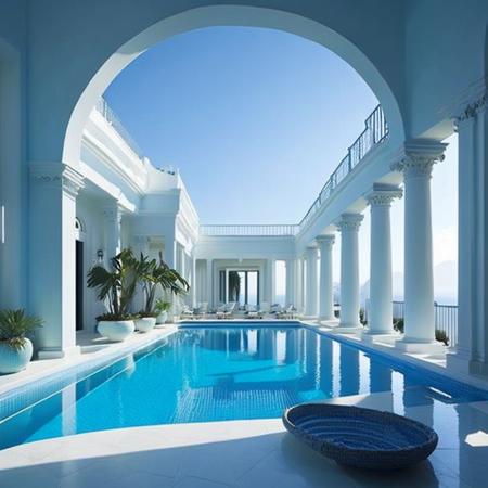 Greek style interior design