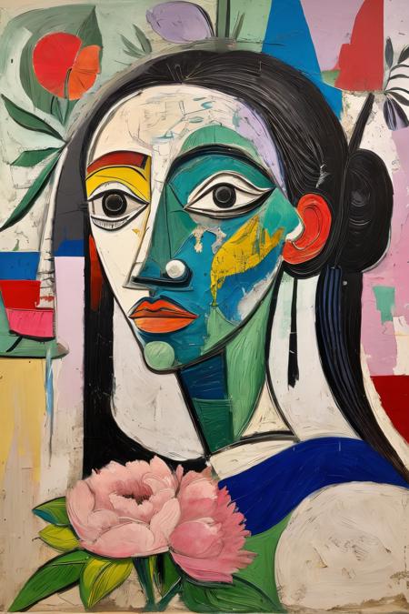 style of Pablo Picasso 296