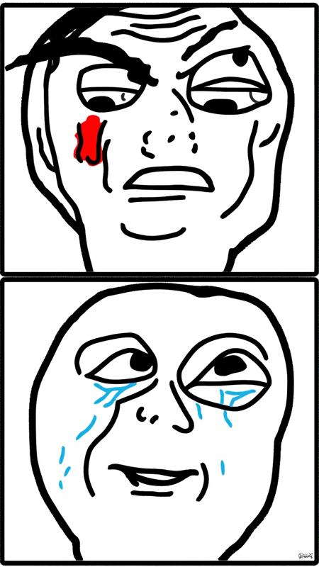 FLUX MEME Machine / FUUUU Rage - Trololo Troll Face / Weird Drawing/Sketch Filter