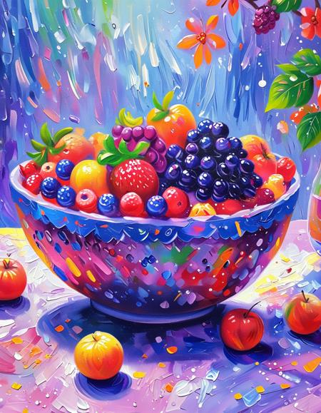 Pastel Oil Paint Style