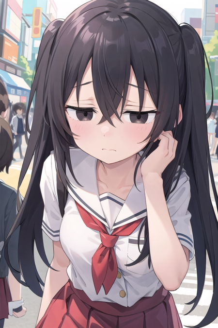 Worried eyes / 困り顔の眼