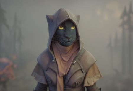 Queen Khamira From ESO Cinematic trailers (Flux - Pony)