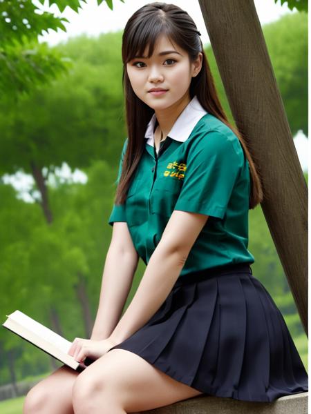Taiwan high school girls uniform