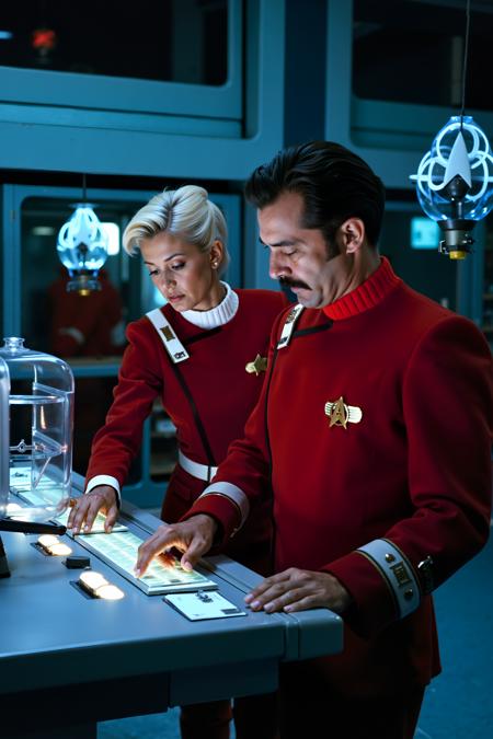 Star Trek Wrath Of Khan Uniforms (Flux)
