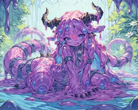 slime girl [Pony XL]