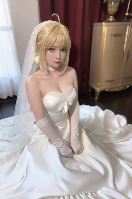 Saber 花嫁 FATE Saber