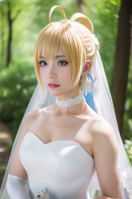 Saber 花嫁 FATE Saber