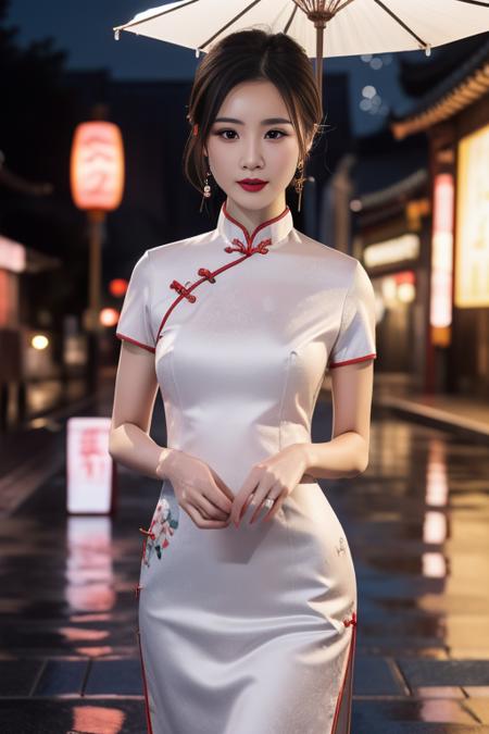 A simple china dress 一件简单的旗袍