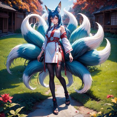 九尾狐女孩 Nine tailed Fox Girl
