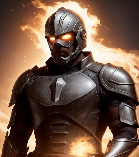 Fire Elemental (Male)〘Style LoRA〙版本v1.0 (ID: 151840)