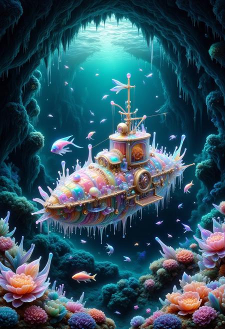[Pinkie] ? Iridescent Jelly ?- [Flux/SDXL]