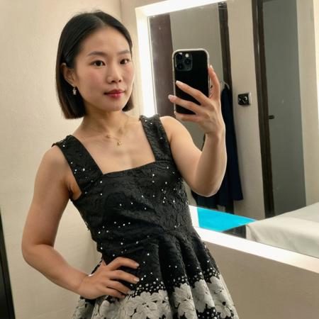iPhone Mirror Selfie + ADetailer | SDXL