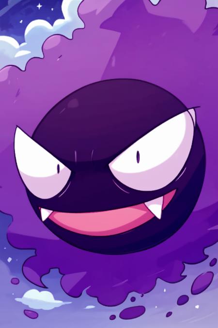 Gastly (Pokemon) (Pokedex #0092) [Pony & SD1.5]版本Pony (ID: 921463)