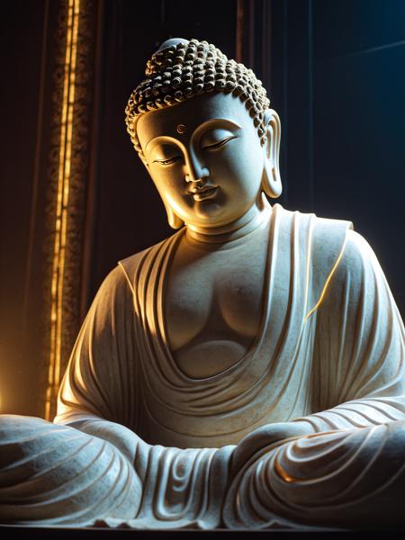 China Style Buddha Statue LoRA