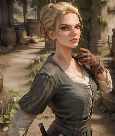 Gerdur, Riverwood's lumber mill owner, (Skyrim), LoRA, PonyXL
