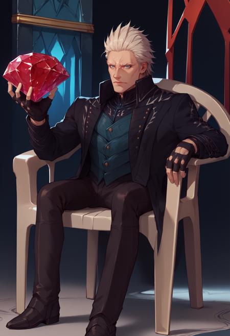 Holding Chaos Emerald | Concept LoRA XL