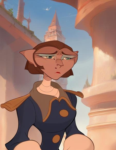Captain Amelia -Treasure Planet - PonyXL