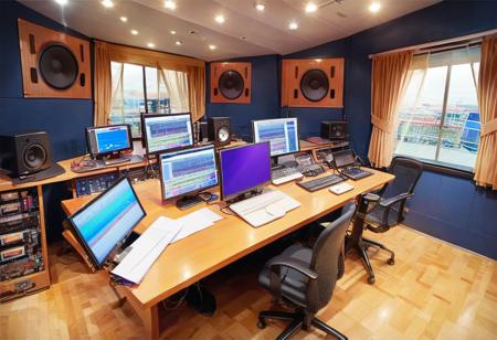 Recording studio / Control booth / PONY