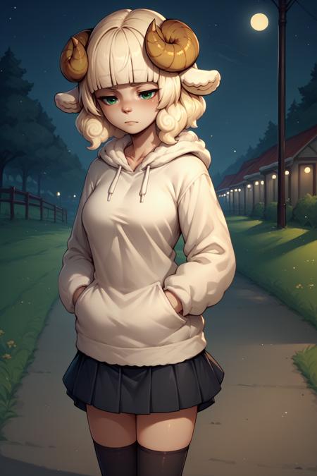 Weresheep | Monster Girl Encyclopedia (Pony XL LoRA)