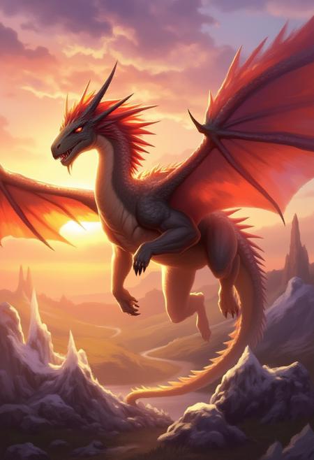 Western Dragon Collection for FLUX - Classic Style