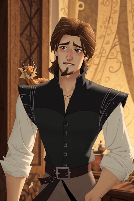 Cartoon Style of Rapunzel's Tangled Adventure