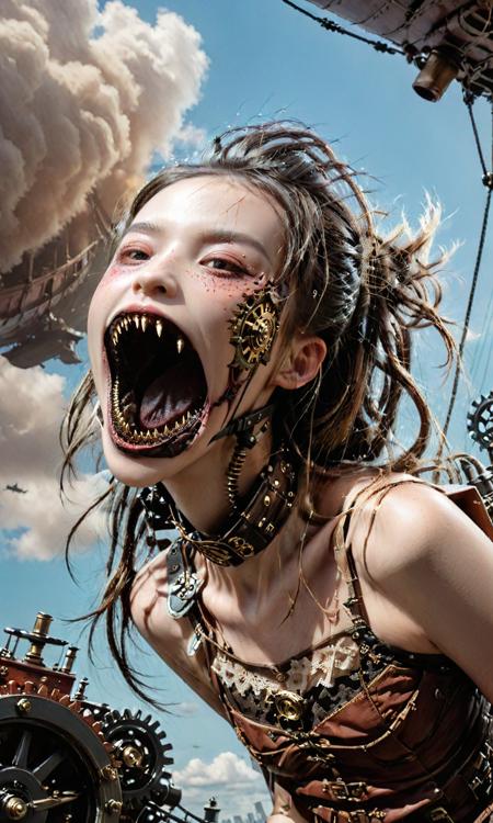 Monster Codex-Abyss girl | 怪物志-裂嘴女 | 深渊巨口