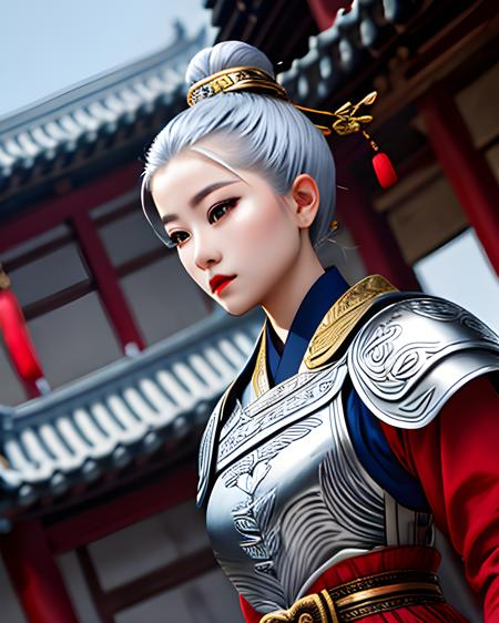 Chinese Female General - Battle Armor
