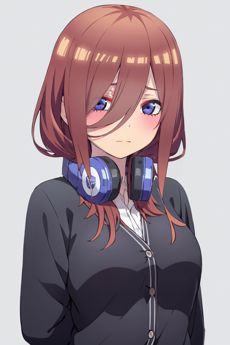 Miku Nakano - 中野 三玖 - The Quintessential Quintuplets - Gotoubun no Hanayome - SD1.5 LORA版本v1.0 (ID: 1132012)