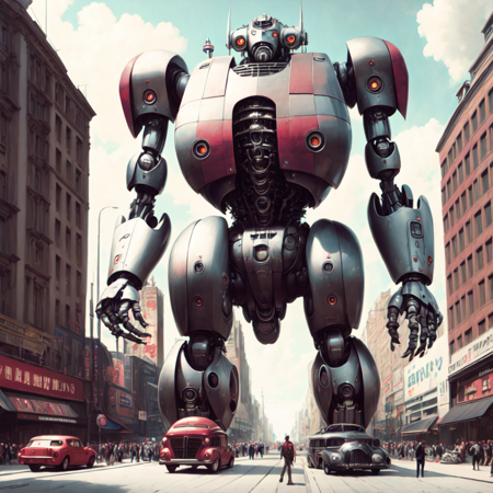 djz Fifties Robot