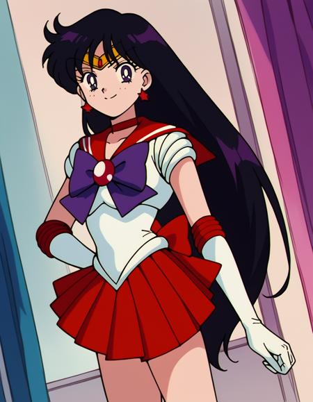 Rei Hino (火野 レイ) / Sailor Mars (セーラーマーズ) - Sailor Moon (美少女戦士セーラームーン) - COMMISSION W/ DATASET
