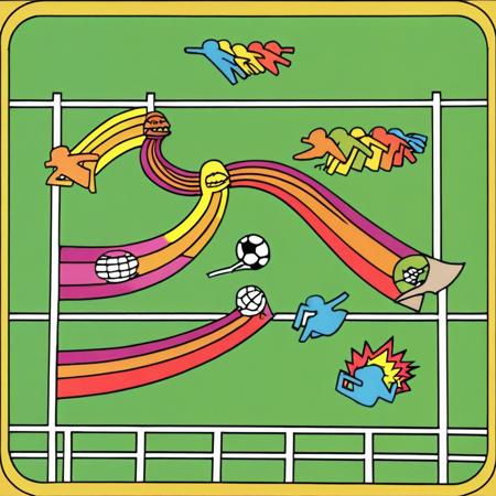 Activision for Atari 2600 Style (Early Flat) [PONY XL] by UOC