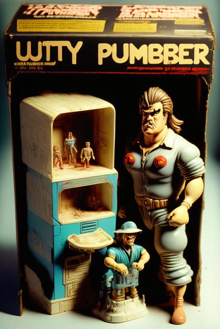 1987 Action Figure Playset Packaging