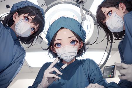 Surgery POV - View From Operating Table
