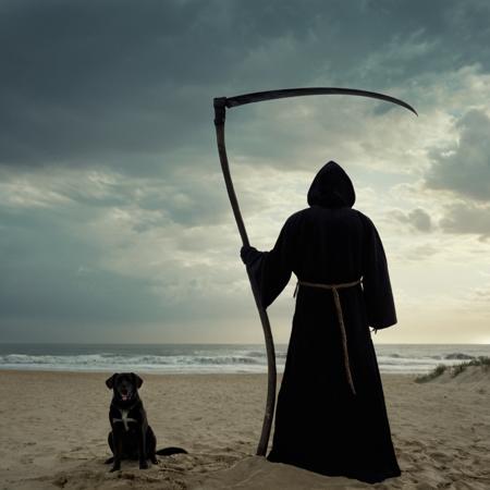 Grim Reaper cinematic style XL + SD1.5