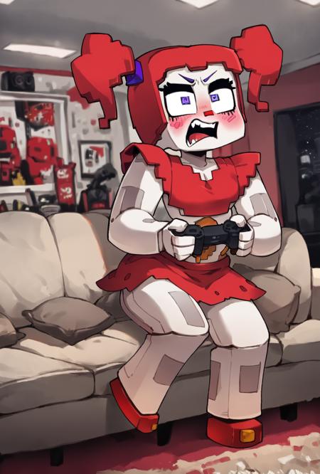 Circus Baby ZAMination Fazbear and Friends Minecraft /  FNAF / Five Nights at Freddy's  Pony+1.5
