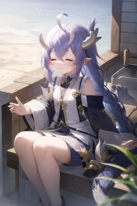 Bailu (Honkai: Star Rail) | Low-Rank LoRA series版本no_reg v1.1 horn fix (ID: 27906)