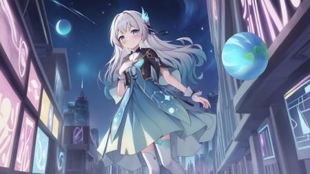 honkai star rail - светлячок \ firefly
