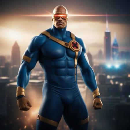 Cyclops - Marvel Character - SDXL Realistic & Comics