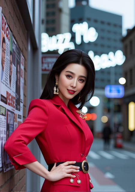 范爷，妳必须行！ A Actress Lora Model for FLUX & SD  #fbb