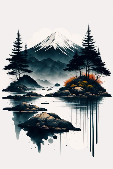 Ink scenery | 水墨山水