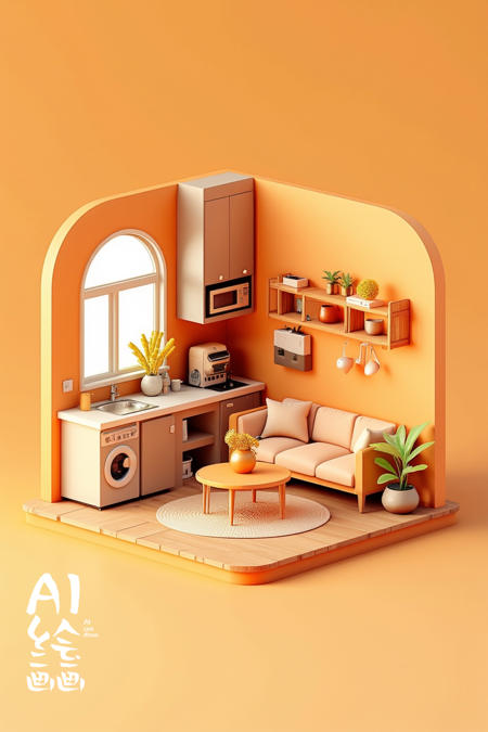 Miniaturized scene